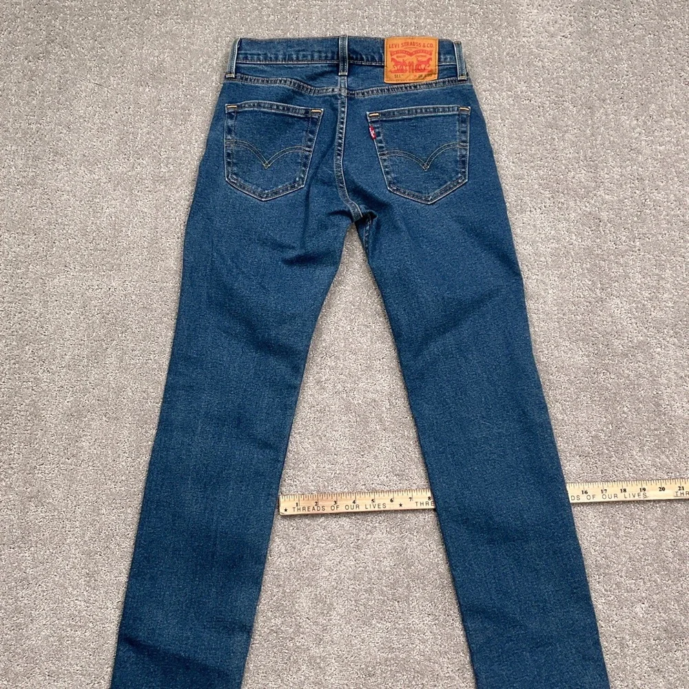 Levi's 511 Jeans Men 28W‎ 30L Blue Slim Stretch PC9-04511-4779 All Seasons Tech